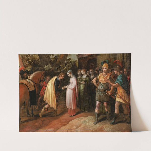 Scene of chevalry by Nicolas Moillon