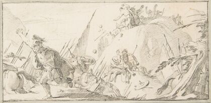 Scene of Combat (1696–1770)