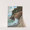 Scene On The Nervi Coast by Alfred Zoff