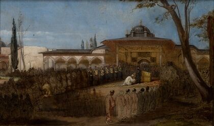 Scene with the Sultan