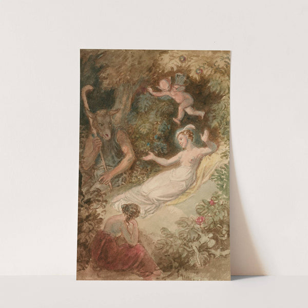 Scenes from Midsummer night’s dream 1 by John Massey Wright