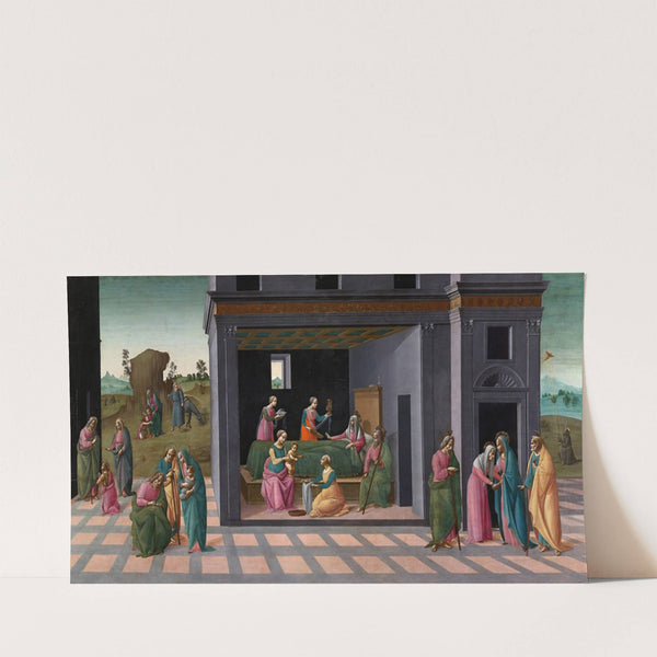 Scenes from the Life of Saint John the Baptist (1490) by Bartolomeo di Giovanni