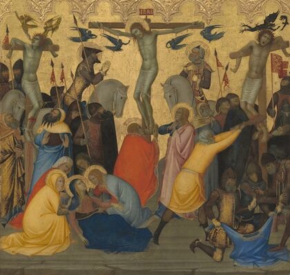 Scenes from the Passion of Christ – The Crucifixion (middle panel)