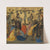 Scenes from the Passion of Christ – The Crucifixion (middle panel) by Andrea Vanni