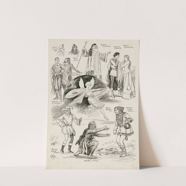 Scenes from The tempest (1904) by Alexander Stuart Boyd