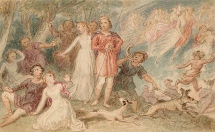 Scenes from The tempest and Midsummer night’s dream 2