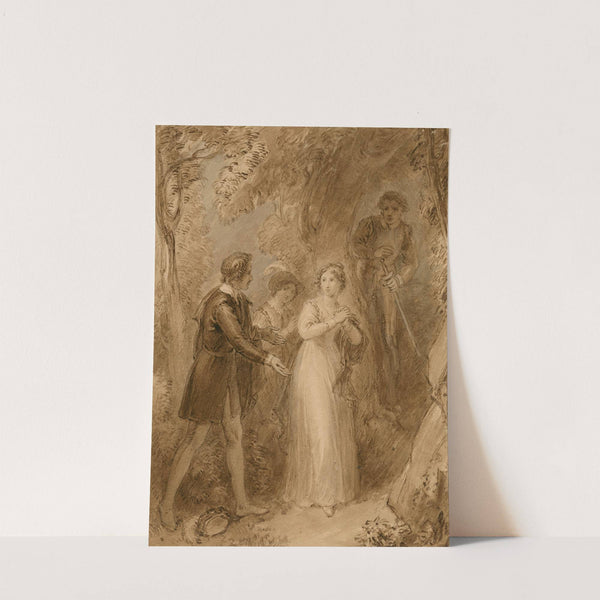 Scenes from Two gentlemen of Verona by John Massey Wright