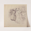 Scenes of Sarah Bernhardt&#8217;s life by Georges Jules Victor Clairin