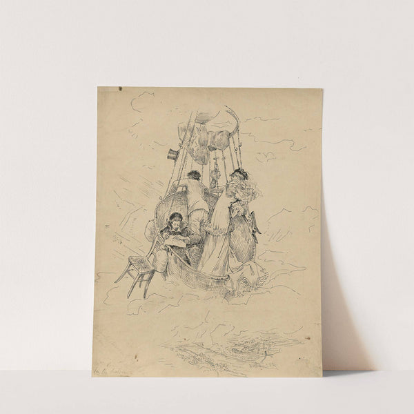 Scenes of Sarah Bernhardt&#039;s life by Georges Jules Victor Clairin
