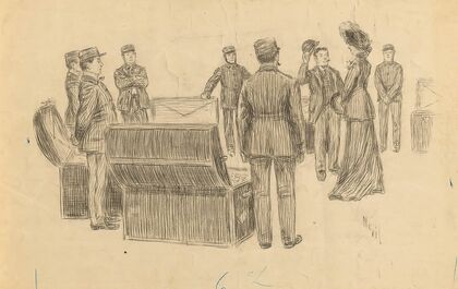 ScenesÂ of Sarah Bernhardt’s life 8