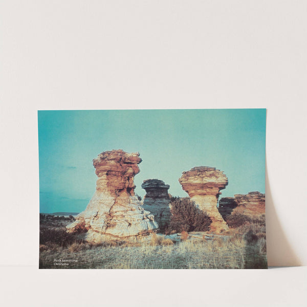 Scenically Yours, Rock formations, Oklahoma by U.S. Information Agency