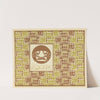 Schablonierter Wanddecor Agahippe (Agahippe Stencilled Wall Decoration) by Koloman Moser