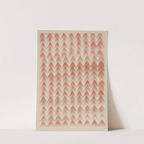 Schabloniertes Papier (Schablonenspritzpapier) (before 1927) by Walter Birke