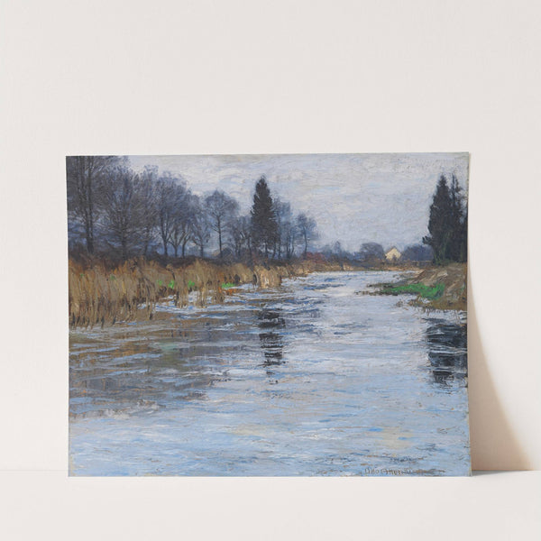 Schilfteich an der Mulde (1925) by Otto Altenkirch