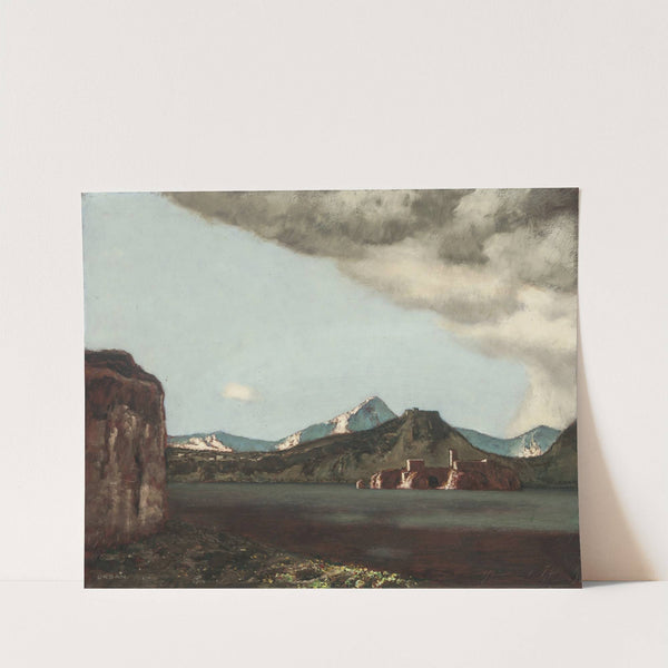 Schirokko am Gardasee by Hermann Urban