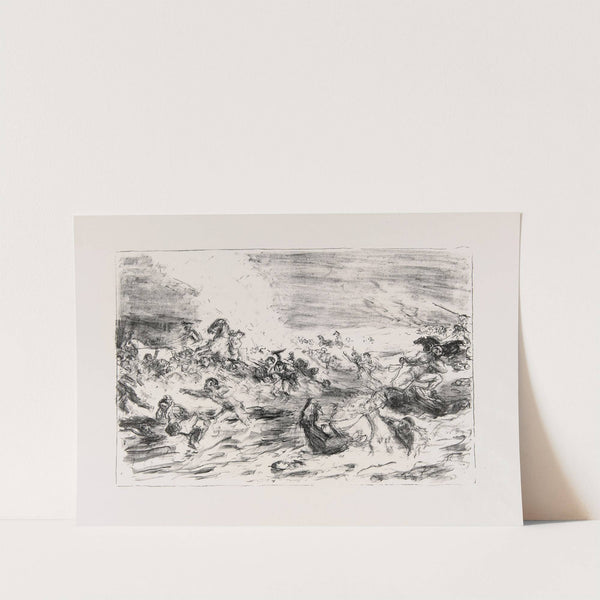 Schlacht (1907) by Max Slevogt