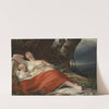 Schlafende Fischerin (1834) by Friedrich von Amerling