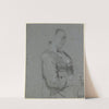 Schlafende Frau nach rechts by Cornelis Pietersz. Bega