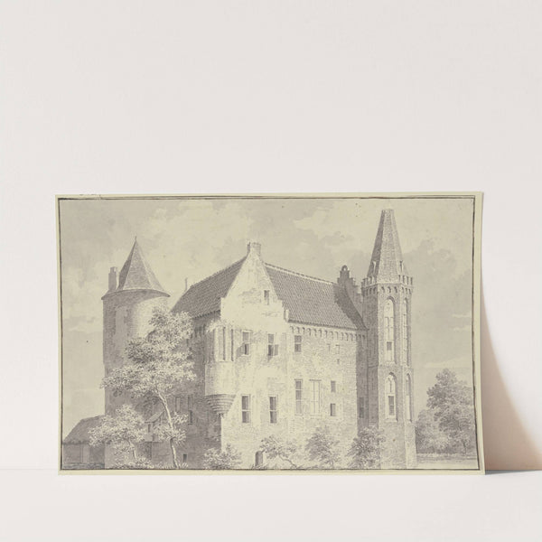 Schloss Croy im Dorf Aarle-Rixtel by Cornelis Pronk
