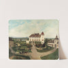 Schloss Lichtenegg bei Wels (1862) by Ferdinand Lepie