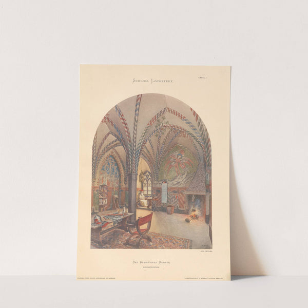Schloss Lochstedt und seine Malerien Pl.01 (1910) by Conrad Emanuel Steinbrecht