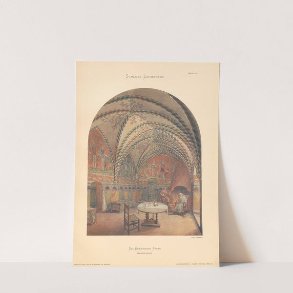 Schloss Lochstedt und seine Malerien Pl.07 (1910) by Conrad Emanuel Steinbrecht