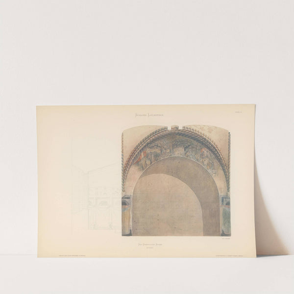 Schloss Lochstedt und seine Malerien Pl.10 (1910) by Conrad Emanuel Steinbrecht