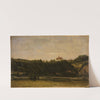 Schloss über Bäumen by Georg Wilhelm Issel