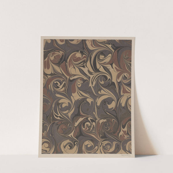 Schneckenmarmorpapier (1900) by Hugo Ochmann