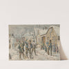 Schneearbeiter (1880) by Gustav Zafaurek