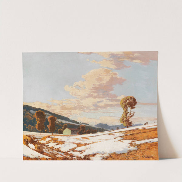 Schneeschmelze (1920) by Josef Stoitzner