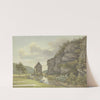 Schneidemühle bei Eppstein (Lorsbacher Tal) (1829) by Carl Morgenstern