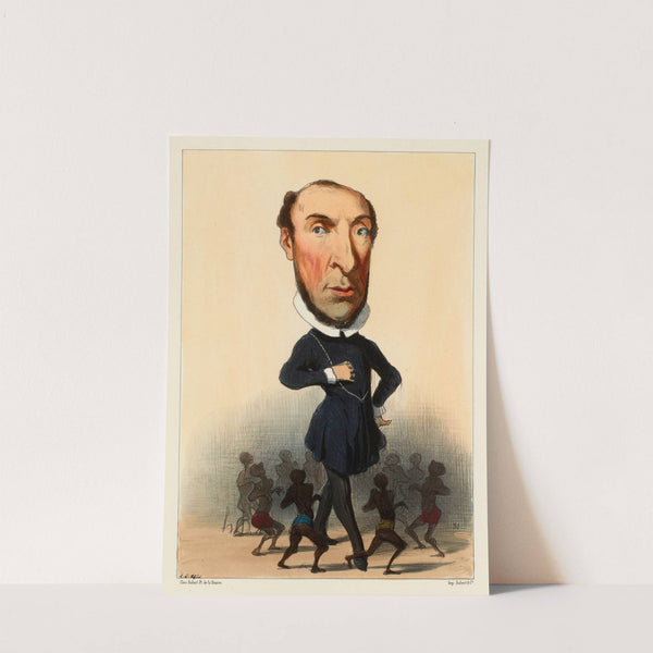 Schoelcher (1848-1849) by Honoré Daumier