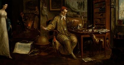 Scholar in His Studio (1815)