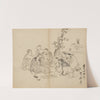 Scholars’ Gathering (1800s) by Kawanabe Kyōsai