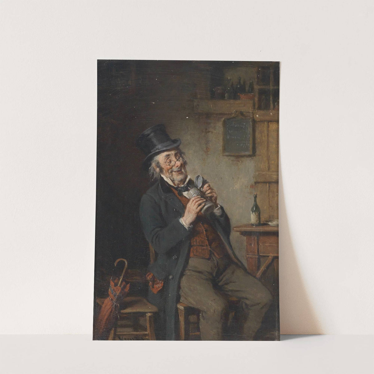 Schon wieder leer by Hermann Kern