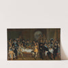 Schuttersmaaltijd van Wijk I met kolonel Jan van de Poll en kapitein Gijsbert van de Poll (1650) by Johannes Spilberg