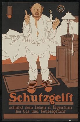 Schutzgeist bei Gas und Feuergefahr (1900)