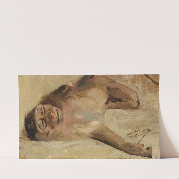 Schweinsaffe (Ca. 1905) by Wilhelm Kuhnert