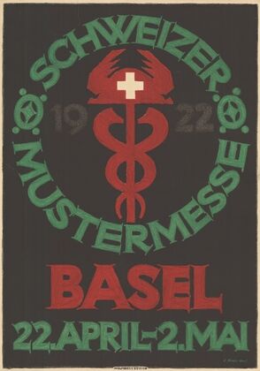Schweizer Mustermesse 1922, Basel, 22. April bis 2. Mai
