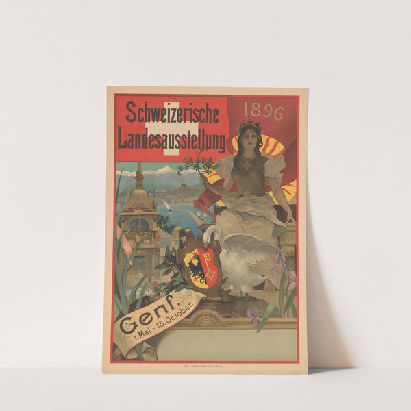 Schweizerische Landesausstellung – 1896 – Genf (1896) by Émile-Auguste Pinchart