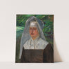 Schwester Ferdinande by Wilhelm Trübner