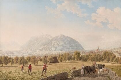 Schwyz, von Osten