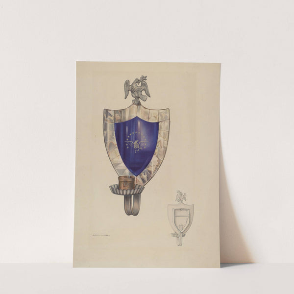 Sconce by Alfred Koehn