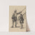 Scottish Warrior and Bagpiper (1875) by Adolph Tidemand