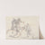 ‘Scraps’, no. 32: Two Mamelukes Talking, One Mounted (1823) by Henry Thomas Alken