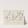 ‘Scraps’, No. 8: Scenes of a Lancer and Other Cavalry (1823) by Henry Thomas Alken
