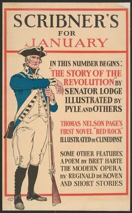 Scribner’s for January. In this number begins; the story of the revolution by Senator Lodge