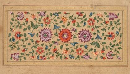 Scrolling Floral Vines (1755)