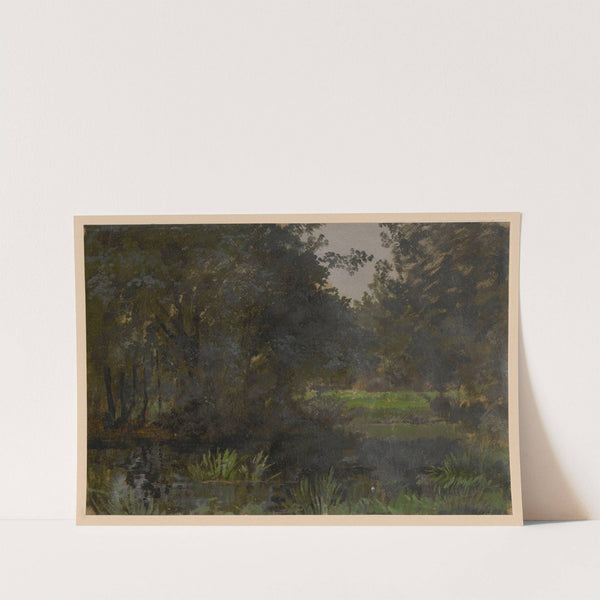 Scrub-land by the Spree (1850-1881) by Adolf Dressler
